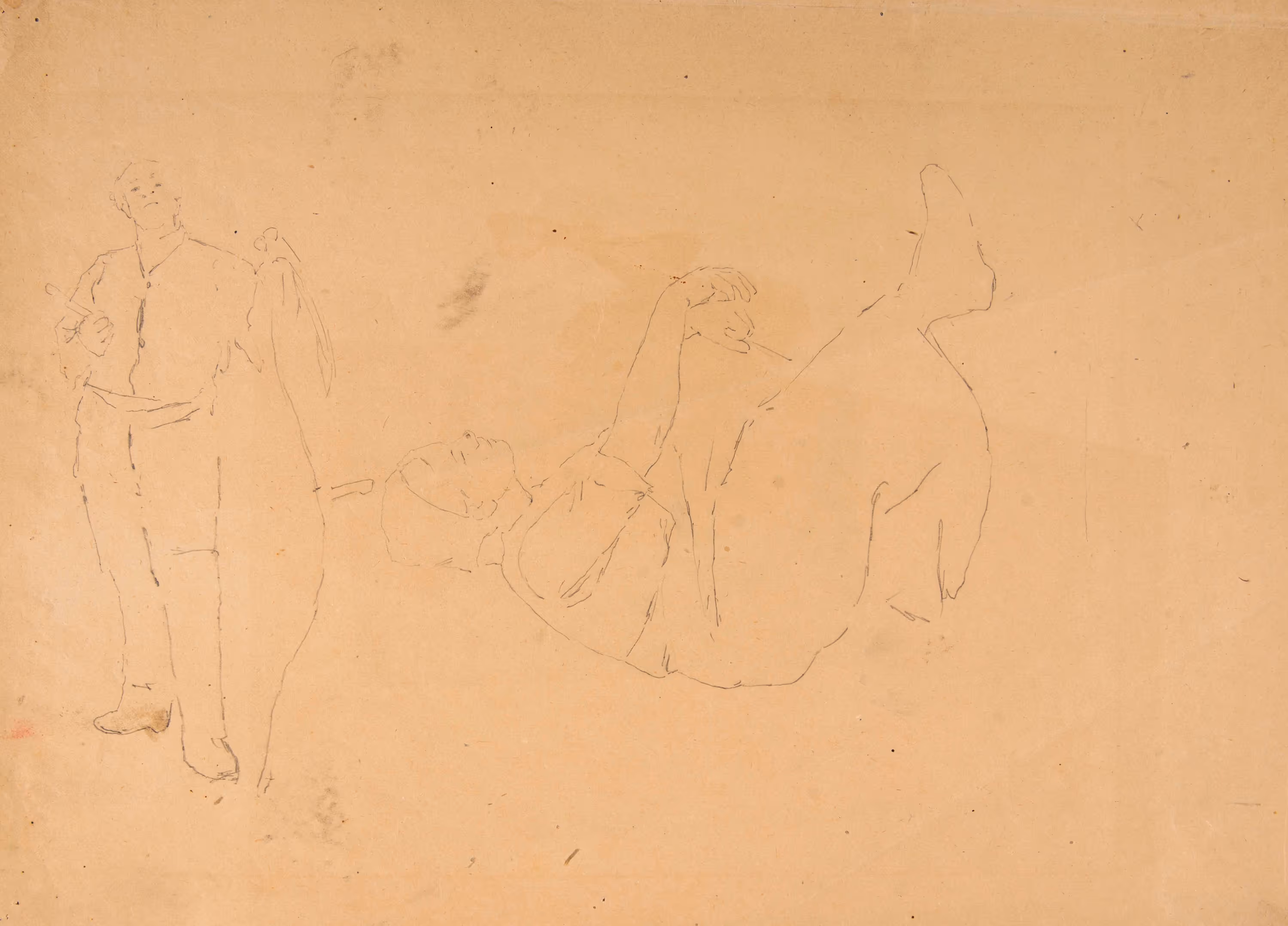 Study of Two Figures