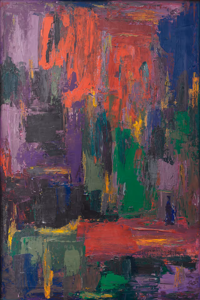 Untitled (Midnight Cityscape)