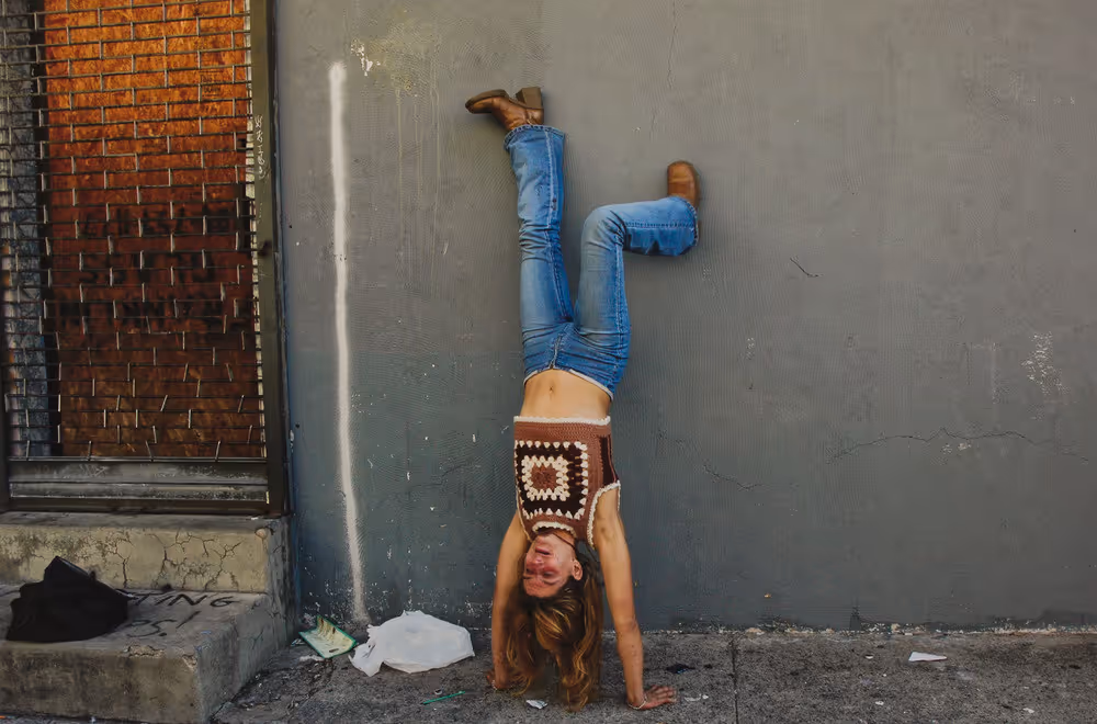 Melissa's Handstand