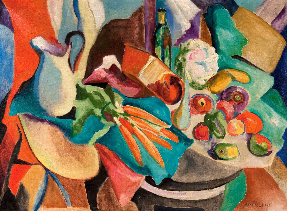 Still Life with Carrots