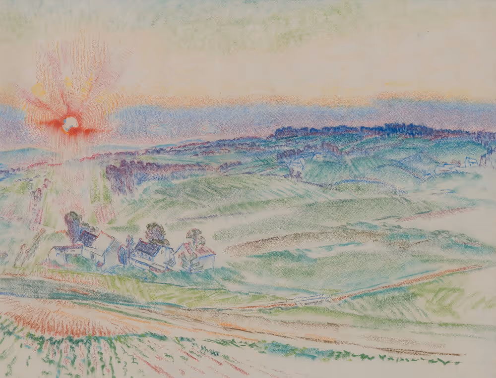 Pennsylvania Landscape, Sunset