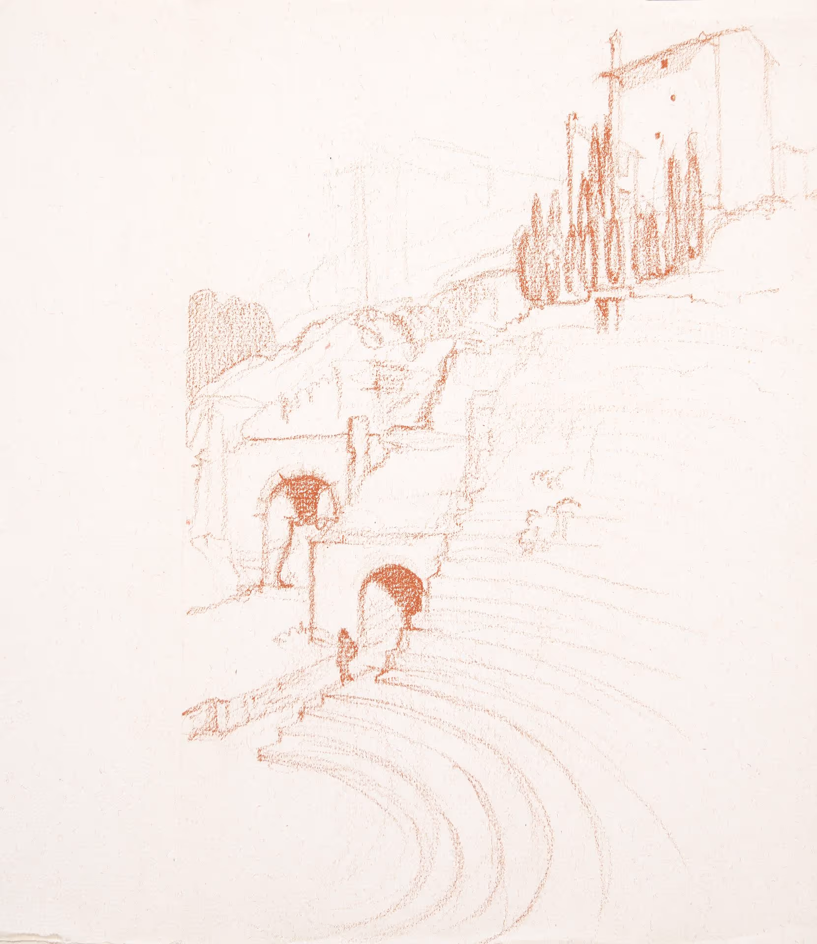 Study of Greek Theatre at Fiesole [Itay]