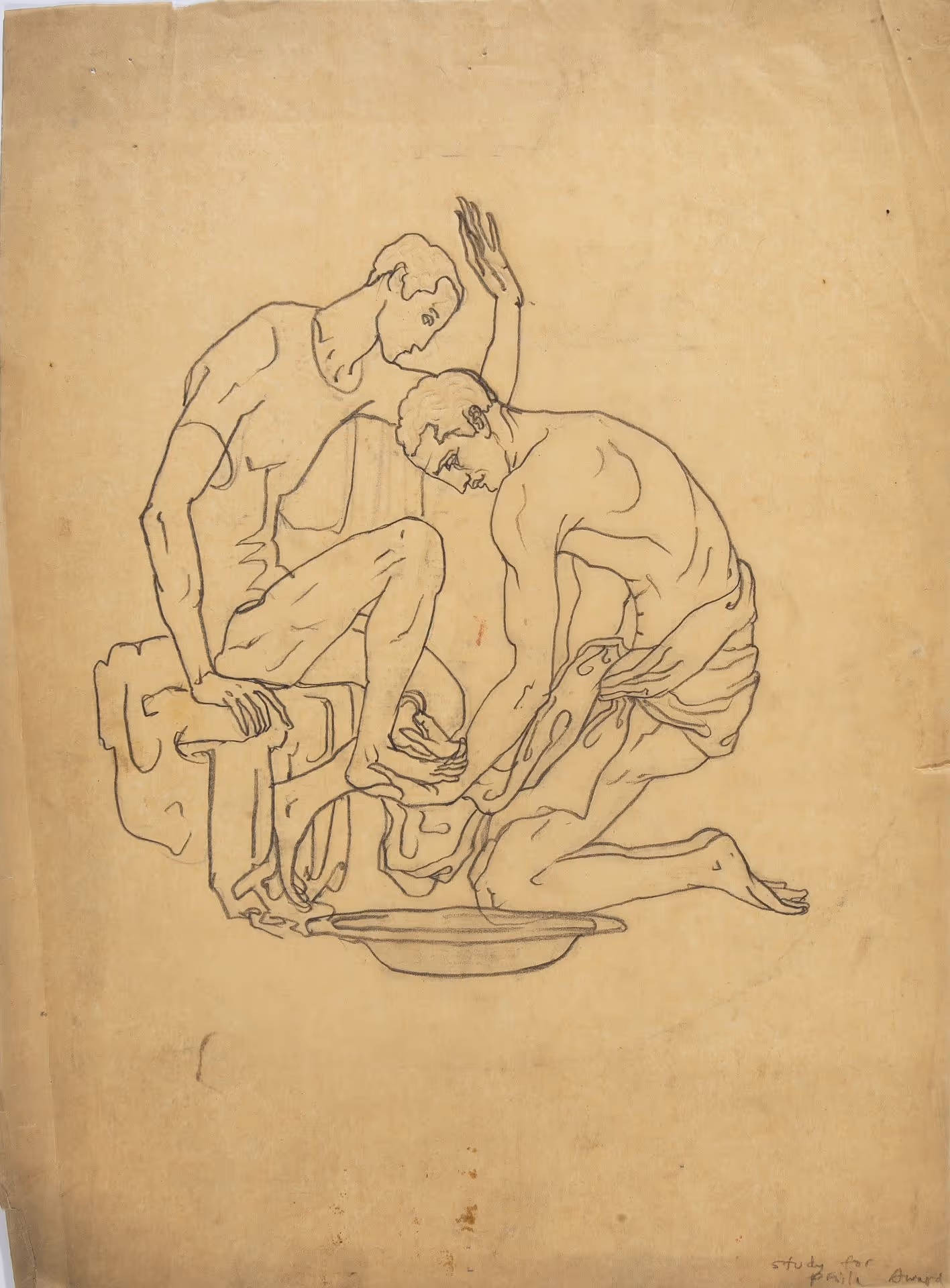 Study for reverse of the Philadelphia Award medal