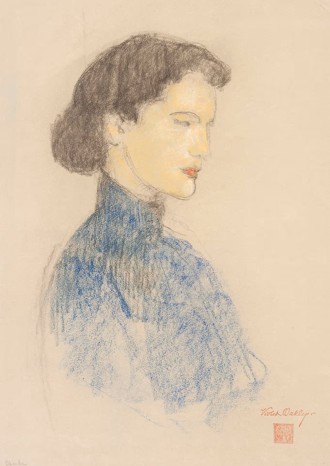 Portrait study of Phoebe Shih [Kozuhowski]
