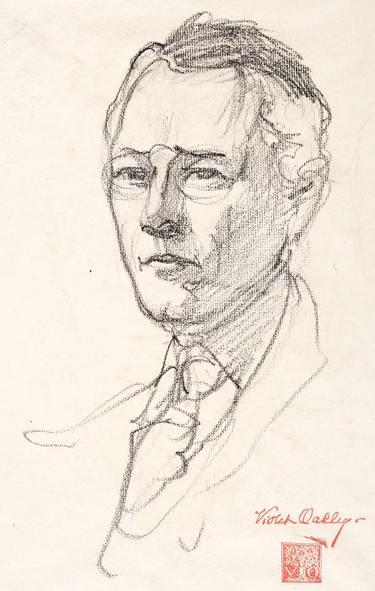 Portrait study of Huger Elliott