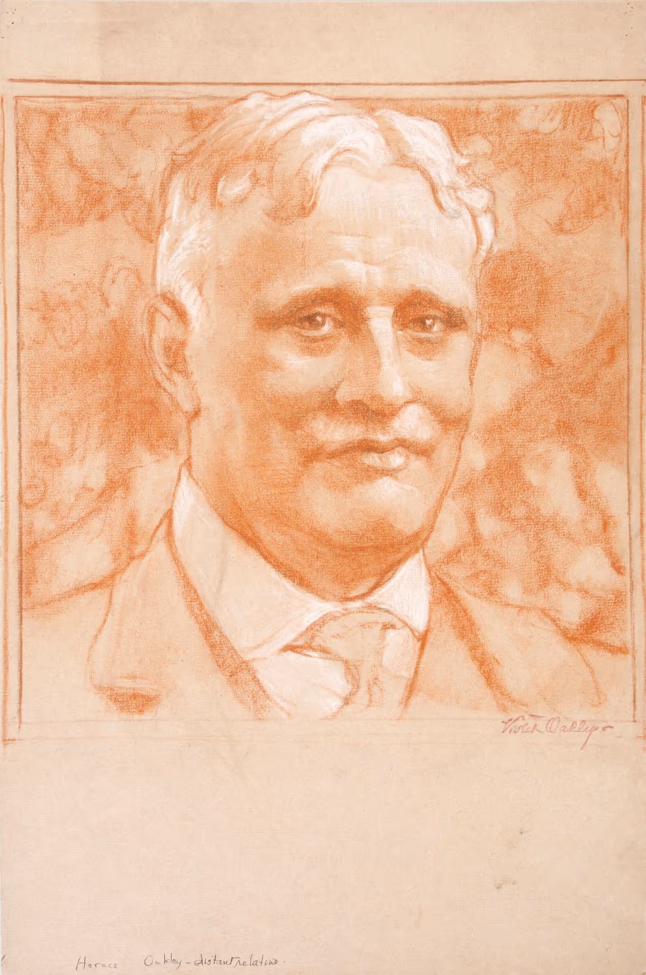 Portrait study of Horace Oakley