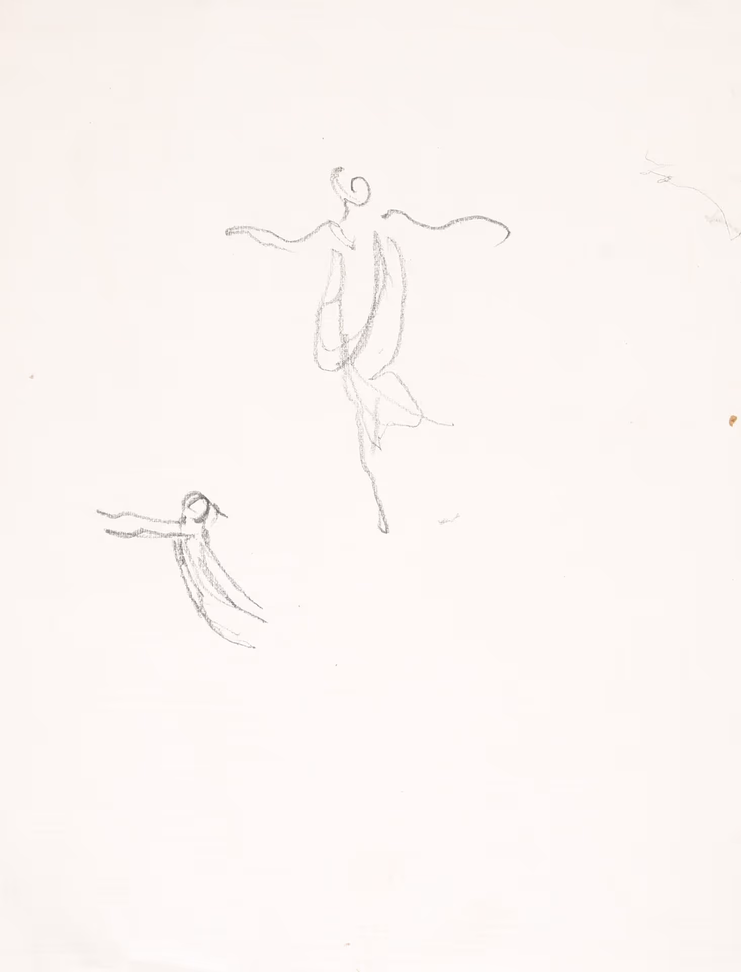 Studies of dancing figure  [Isadora Duncan]