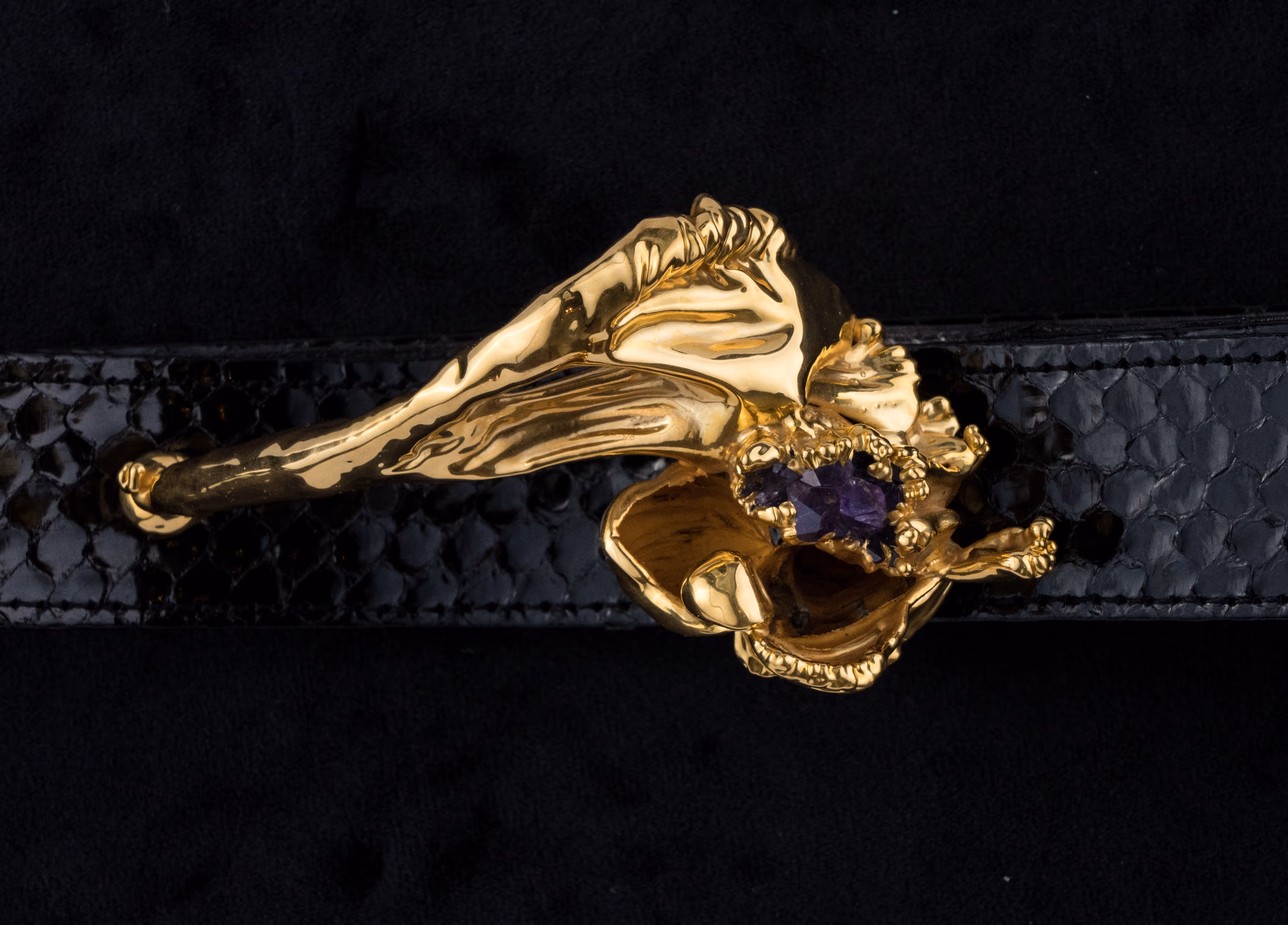 Belt Buckle (on belt by Ambretta Amati Wasserman)