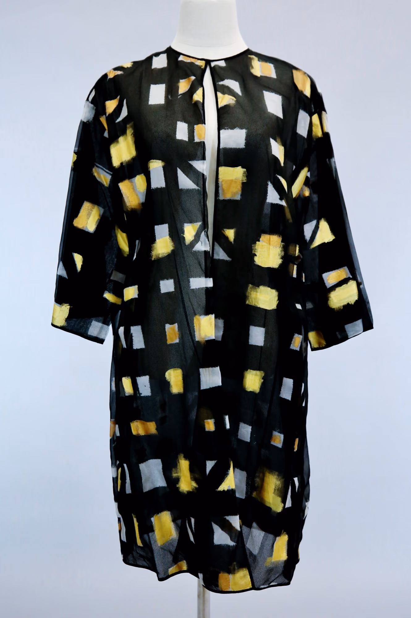 Black & gold mesh jacket