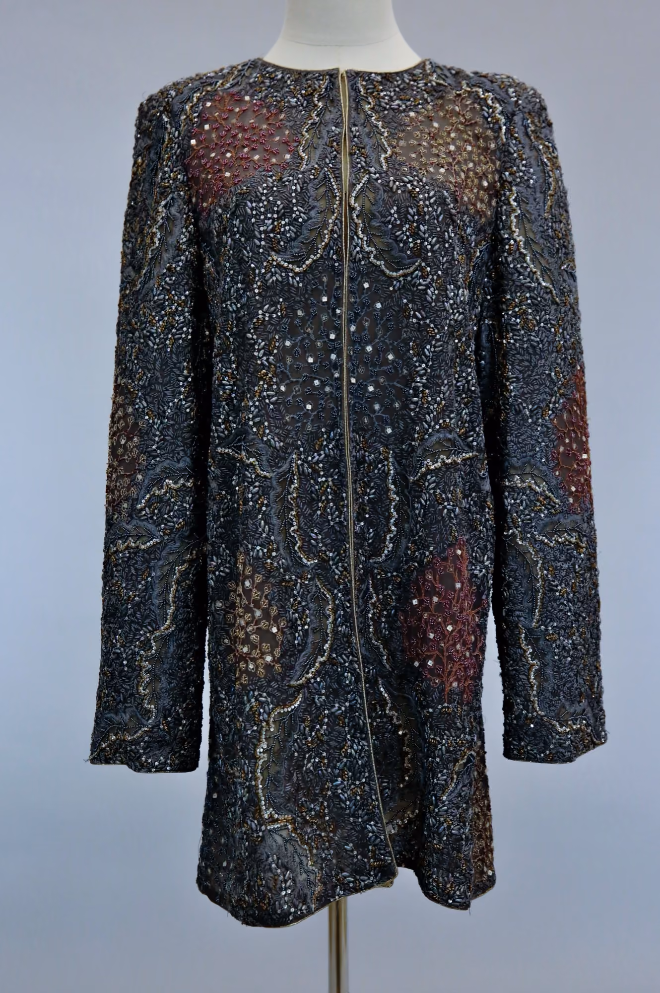 Multicolored embellished jacket