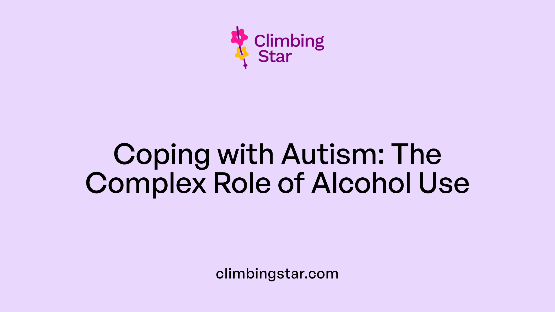 Coping with Autism: The Complex Role of Alcohol Use