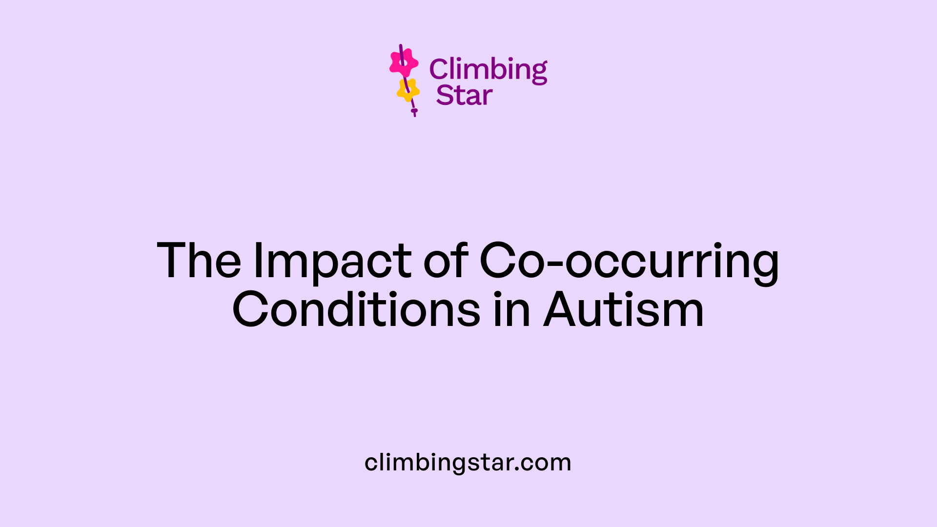 The Impact of Co-occurring Conditions in Autism