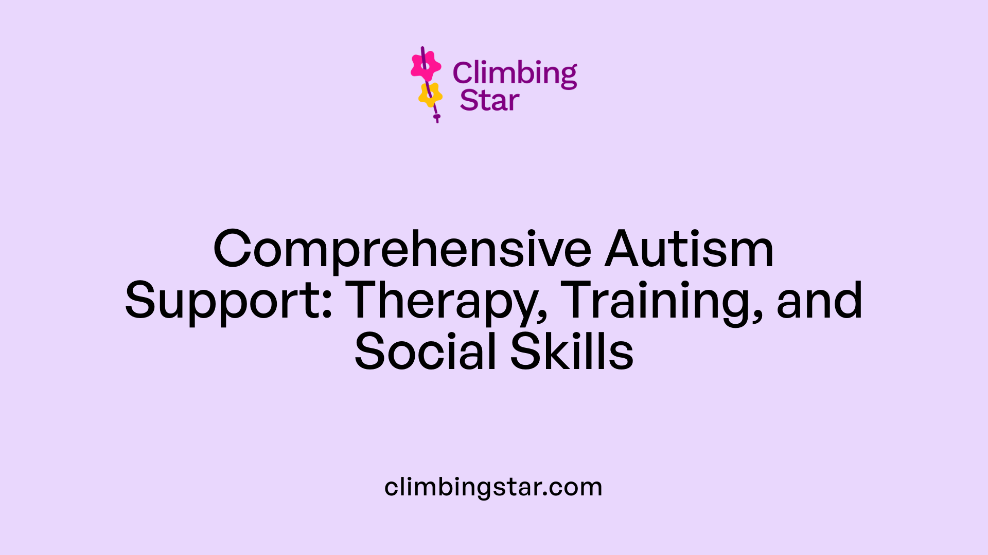 Comprehensive Autism Support: Therapy, Training, and Social Skills