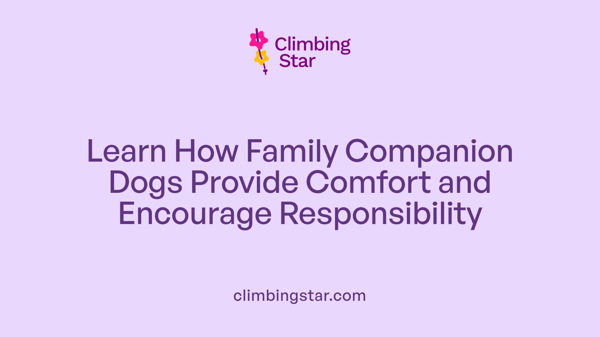 Learn How Family Companion Dogs Provide Comfort and Encourage Responsibility