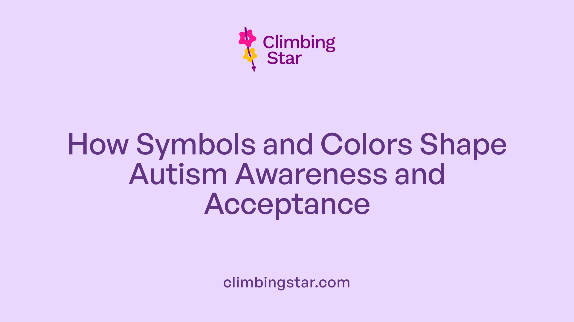 How Symbols and Colors Shape Autism Awareness and Acceptance