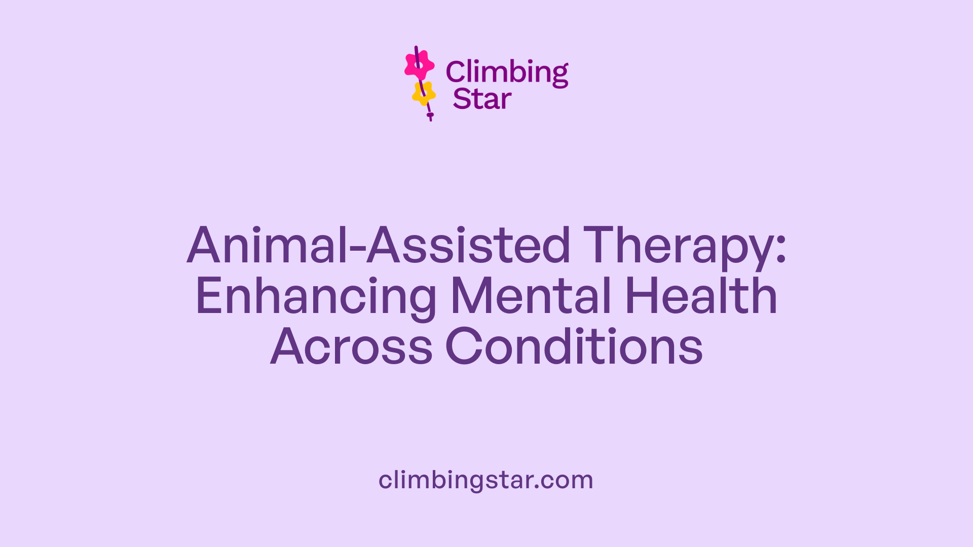Animal-Assisted Therapy: Enhancing Mental Health Across Conditions