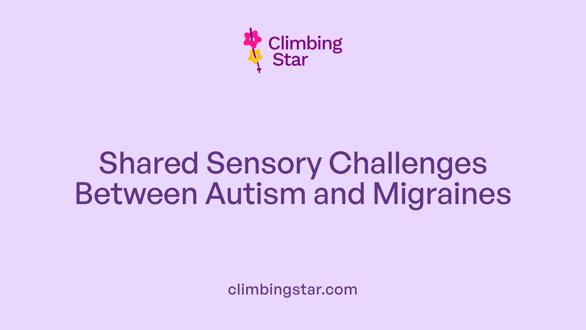 Shared Sensory Challenges Between Autism and Migraines