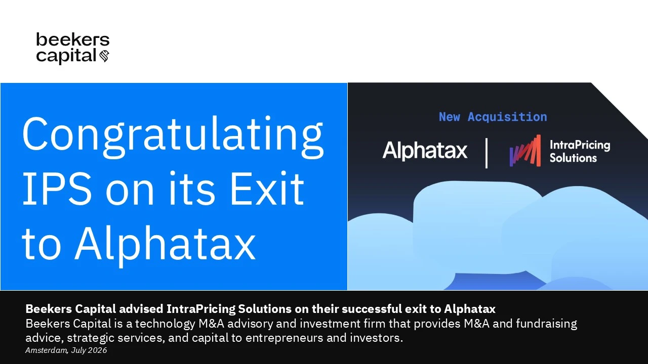 Advised transfer pricing documentation software platform Intra Pricing Solutions and its shareholders on their successful exit to Alphatax