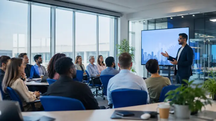 image of seminar (for a university)
