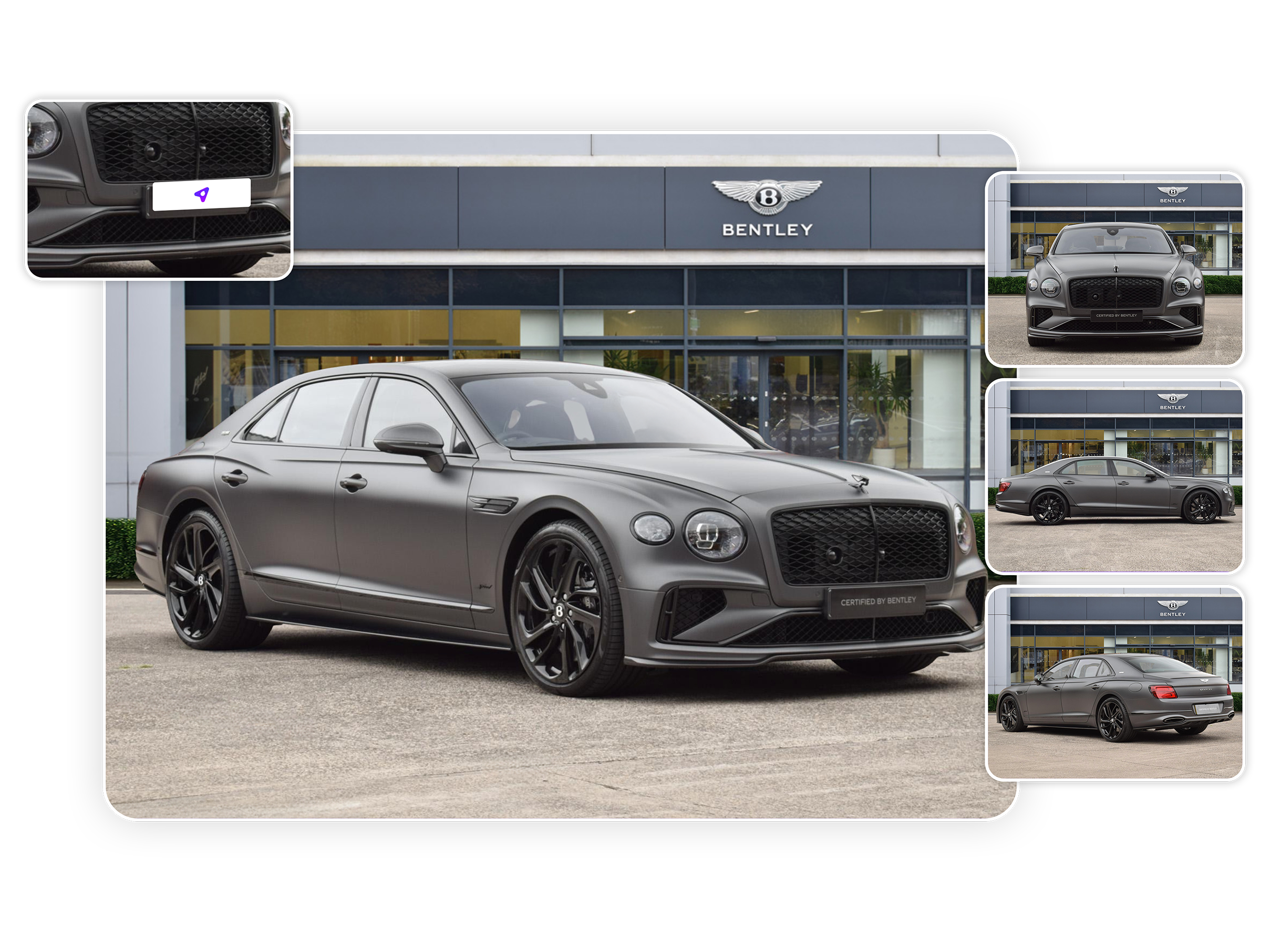 Bentley Continental edited with Automora