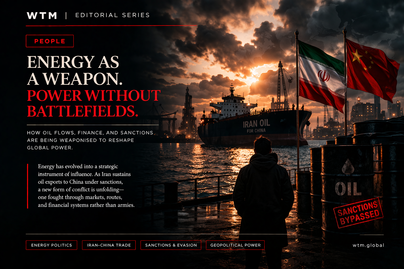 Power Now Moves Through Pipelines, NOT BATTLEFIELDS