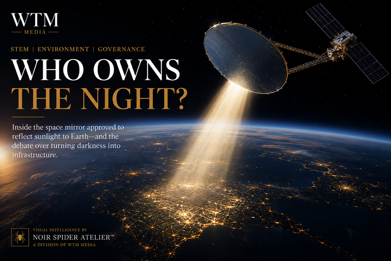 Who Owns the Night? The Space Mirror That Could Turn Darkness Into Infrastructure