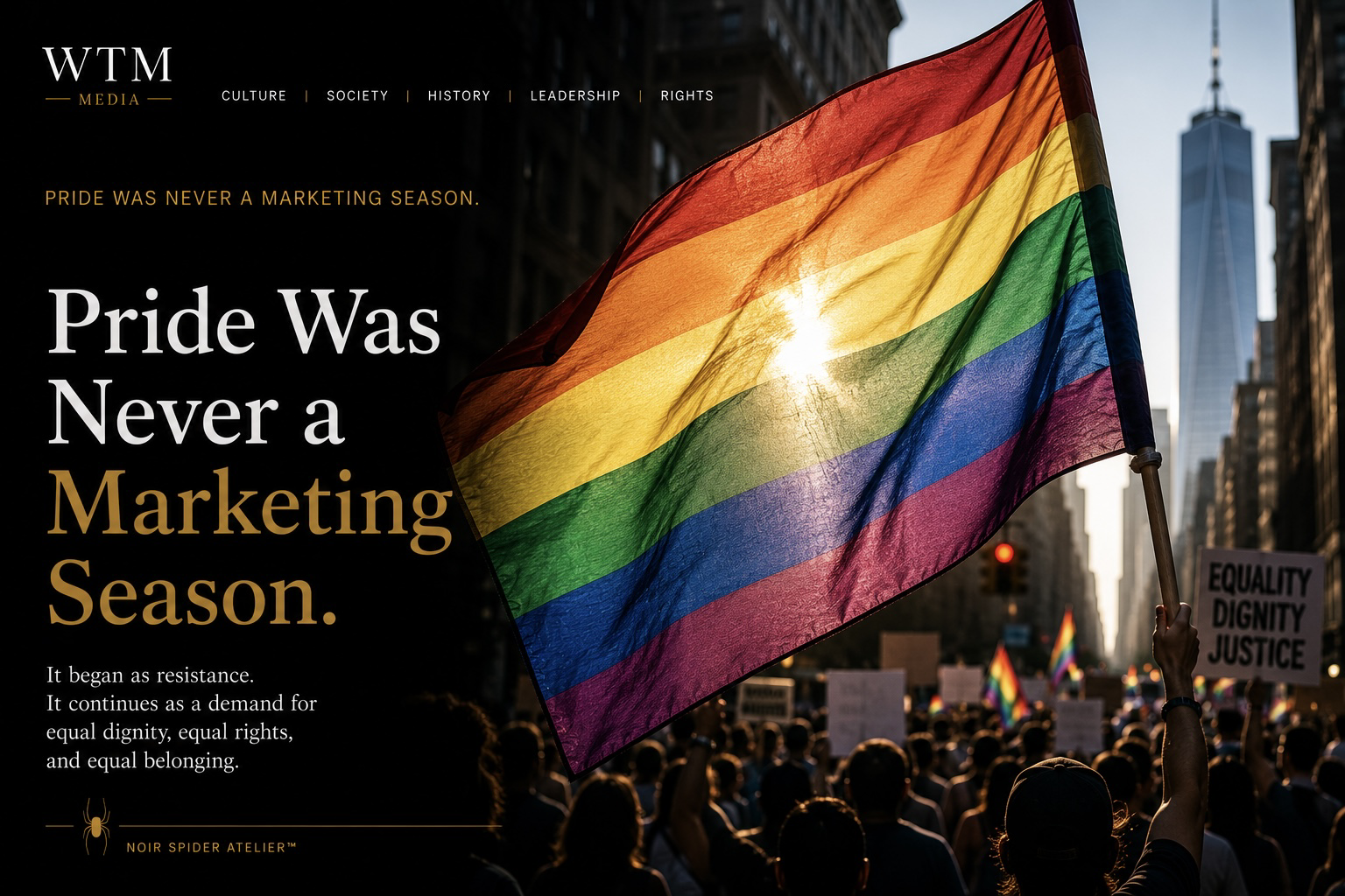 Pride Was Never a Marketing Season
