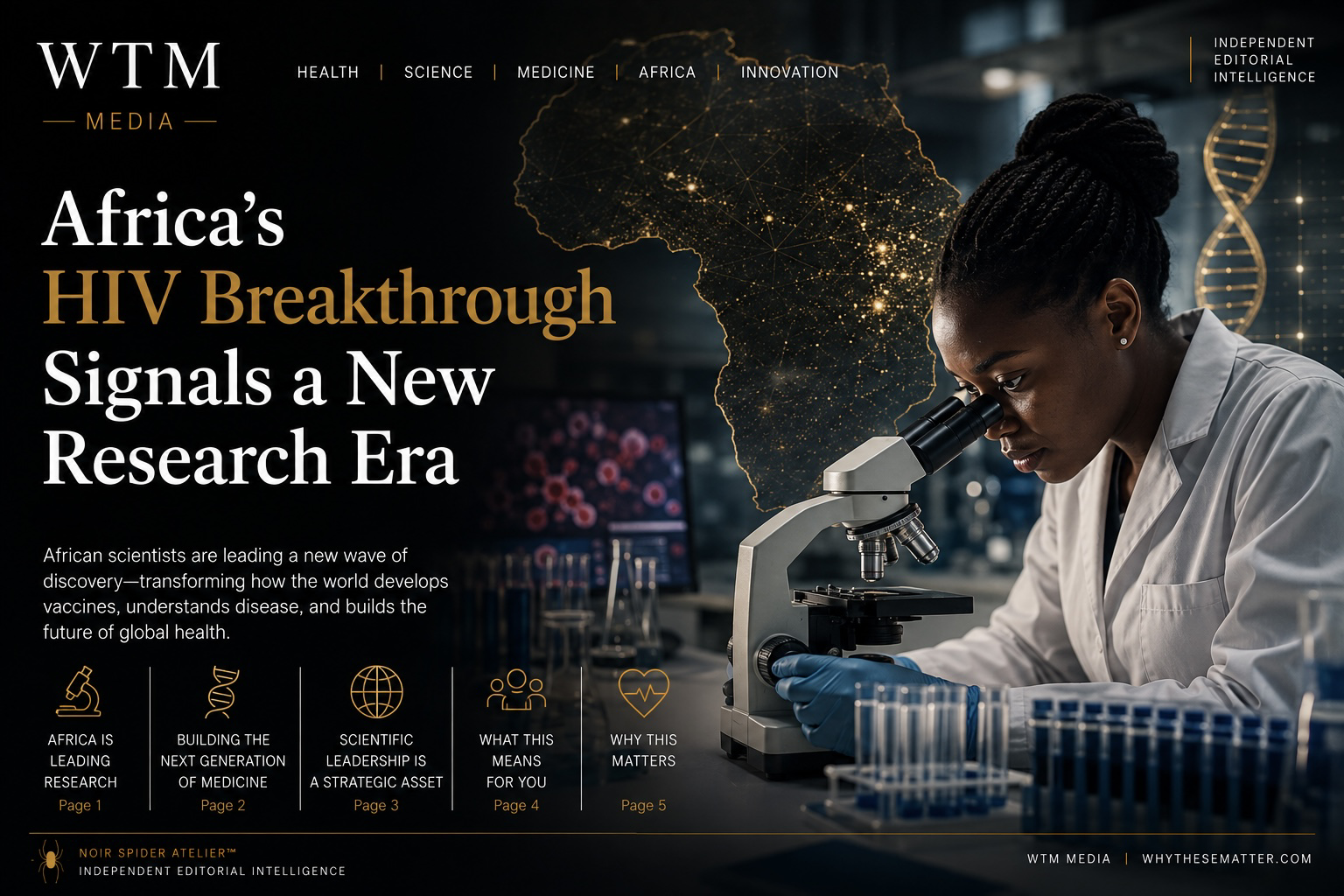 Africa’s HIV Breakthrough Signals a New Research Era