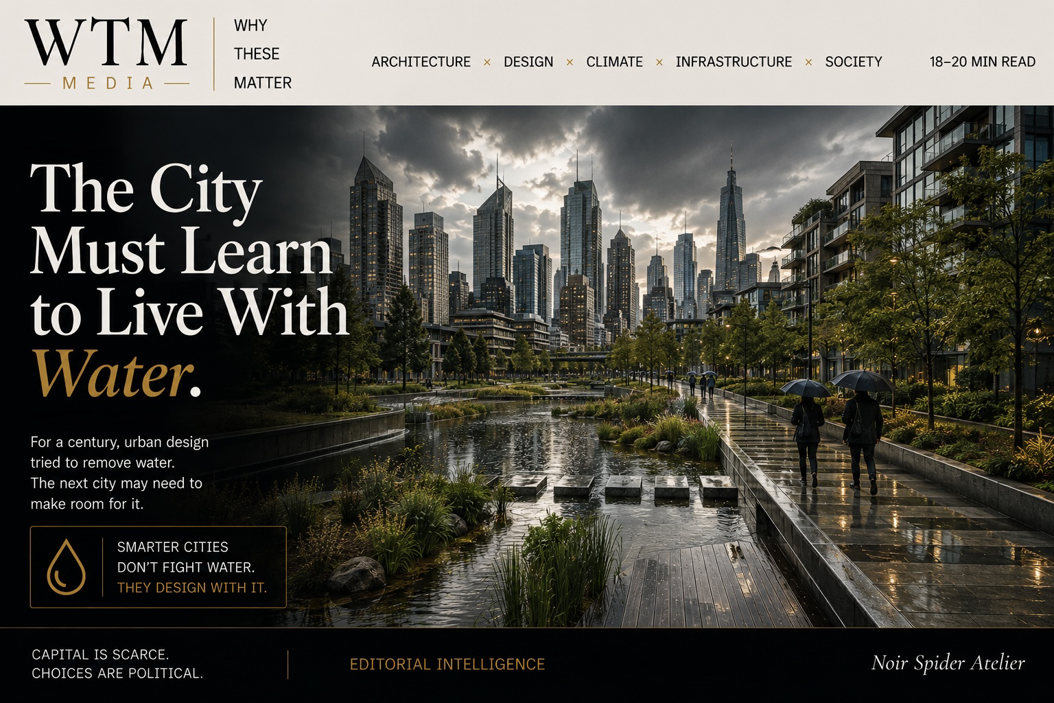 The City Must Learn to Live With Water