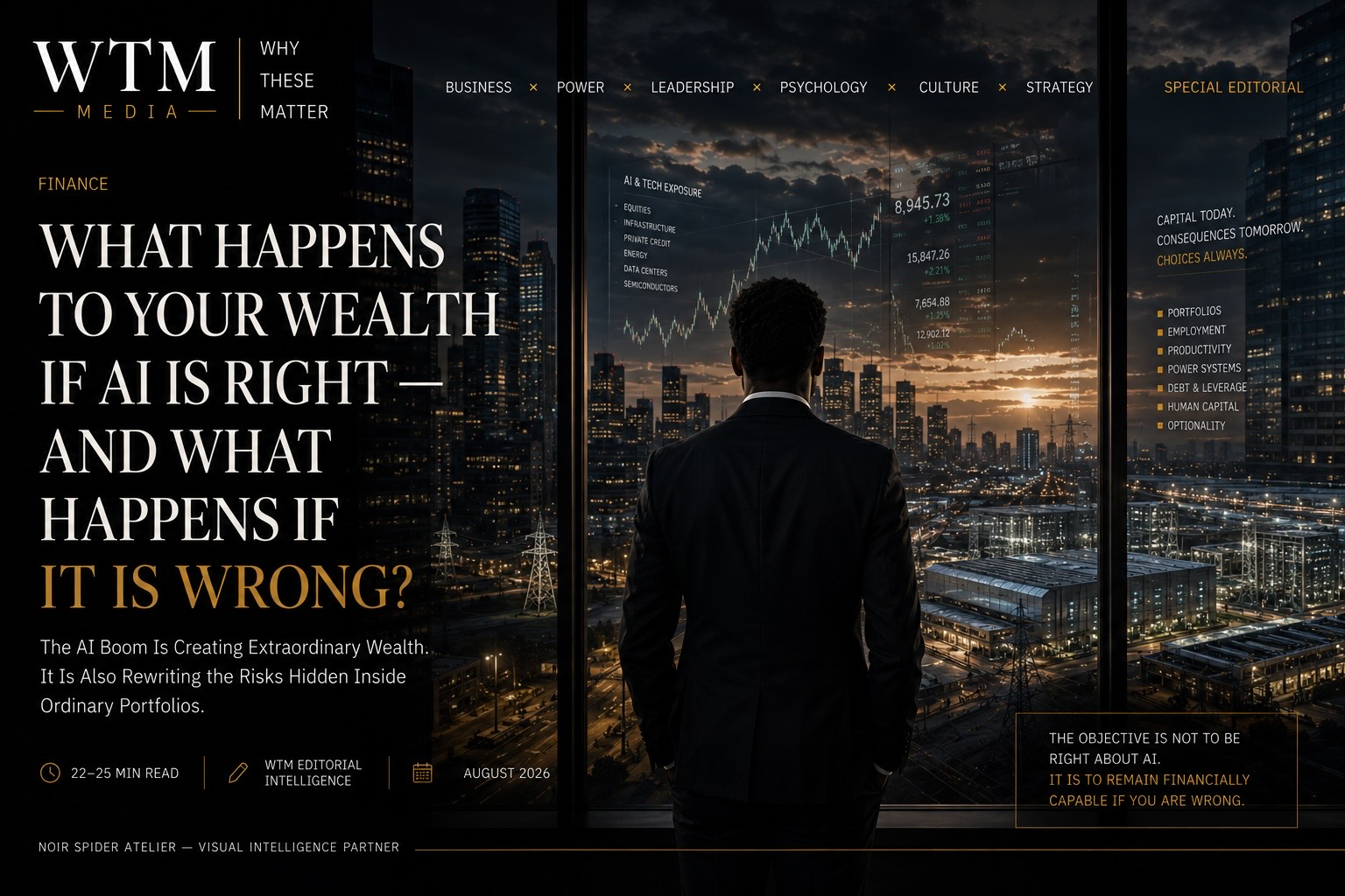 What Happens to Your Wealth If AI Is Right and What Happens If It Is Wrong?
