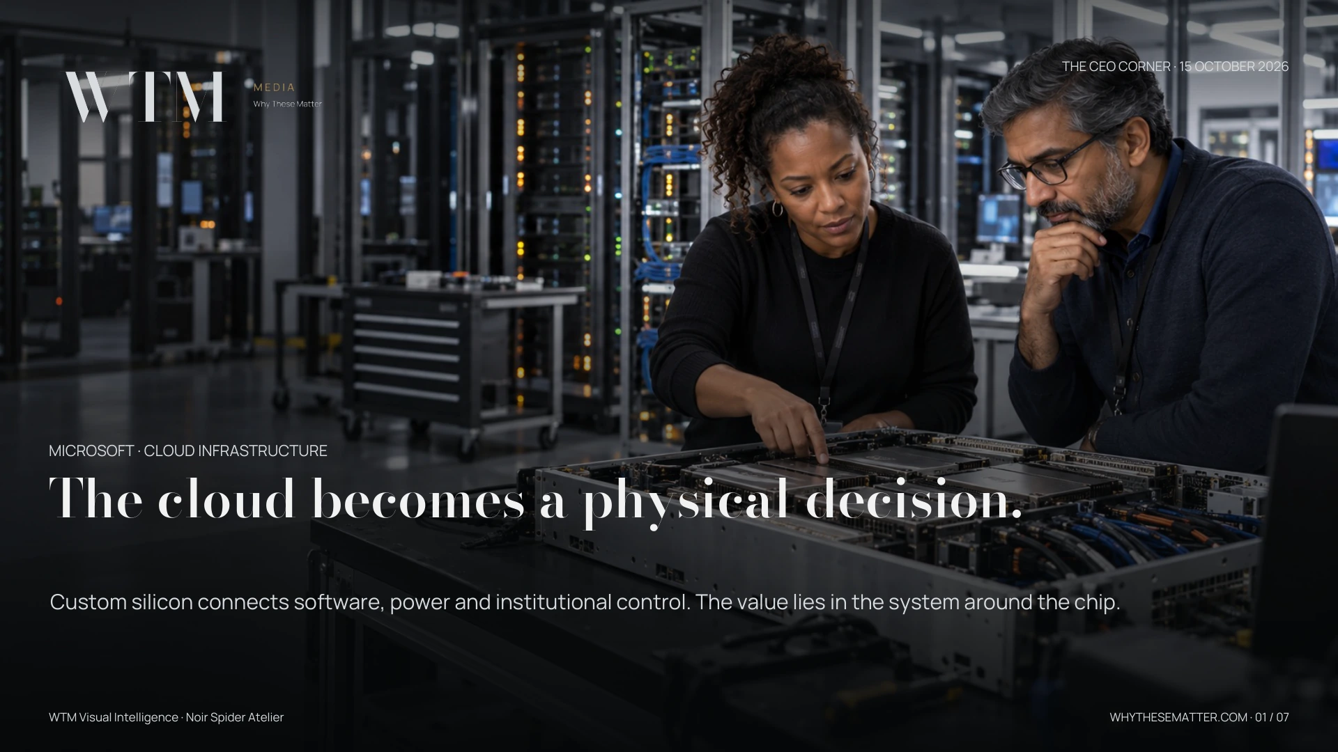 When the Cloud Starts Designing Its Own Chips