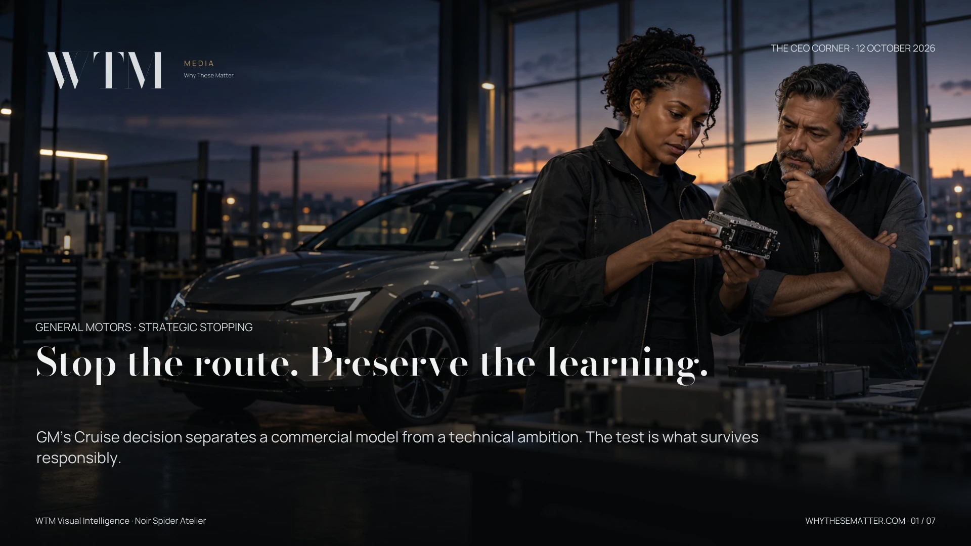Knowing When to Stop Is Part of Innovation