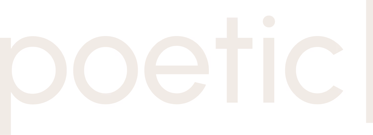 Dark Blue Poetic logo