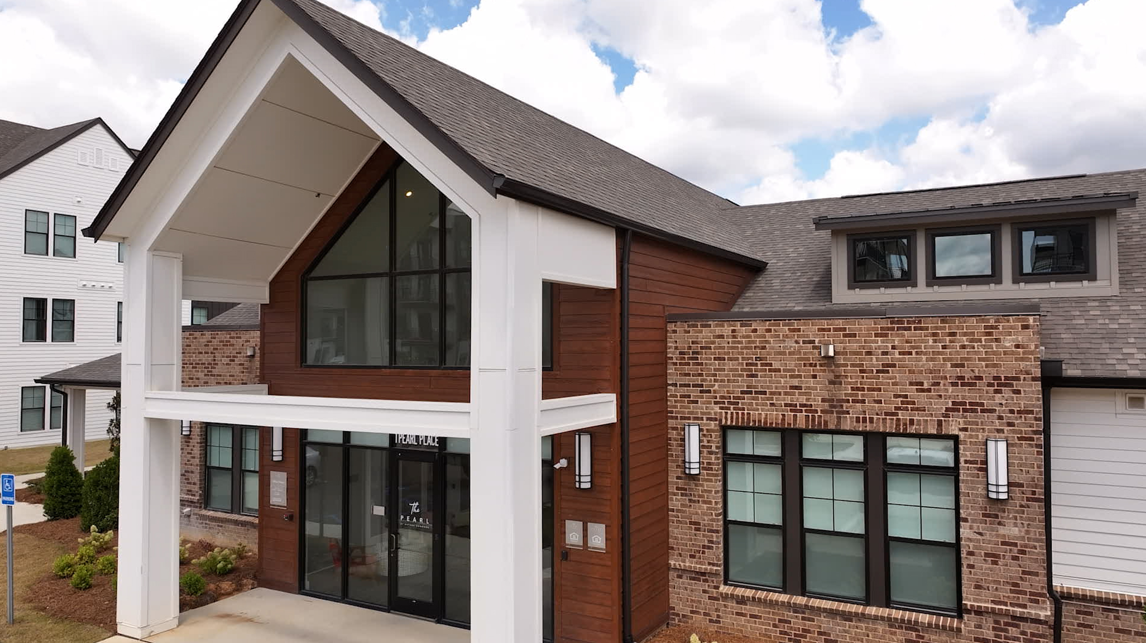 exterior view of clubhouse