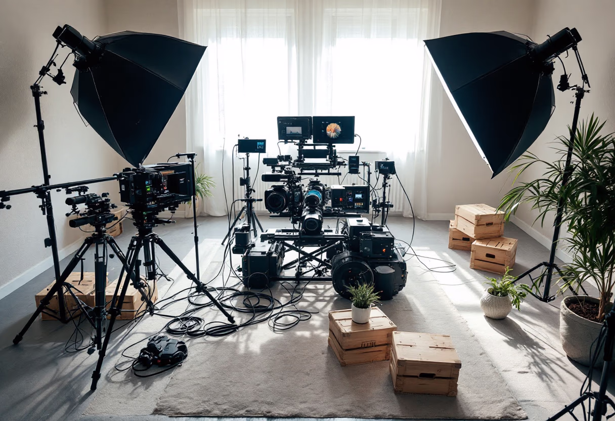 image of an open role on a film set