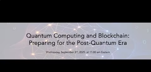 Wall Street Blockchain Alliance: Quantum Computing and Blockchain