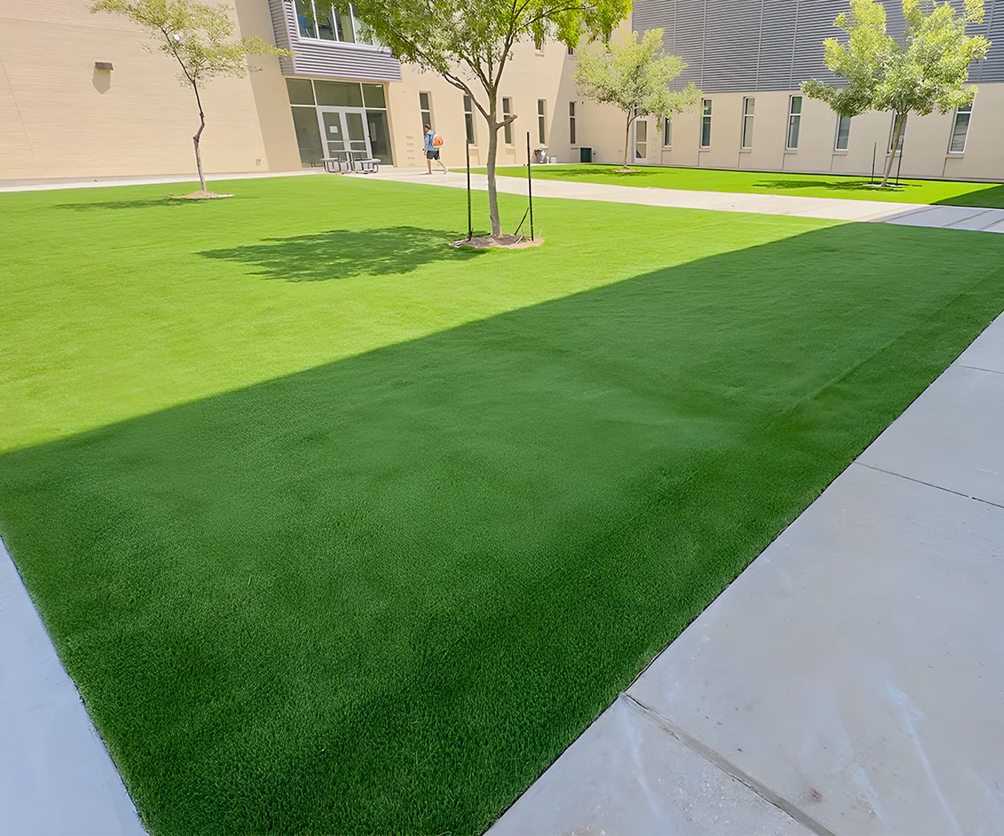 artificial turf for commercial application
