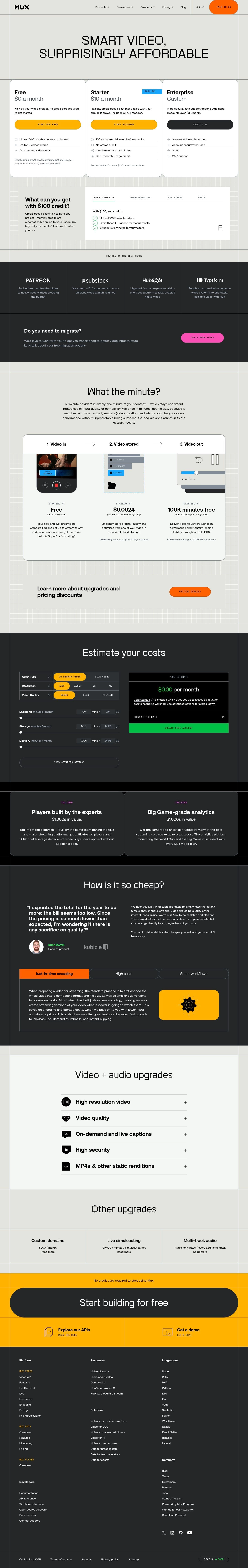 Link to pricing page details