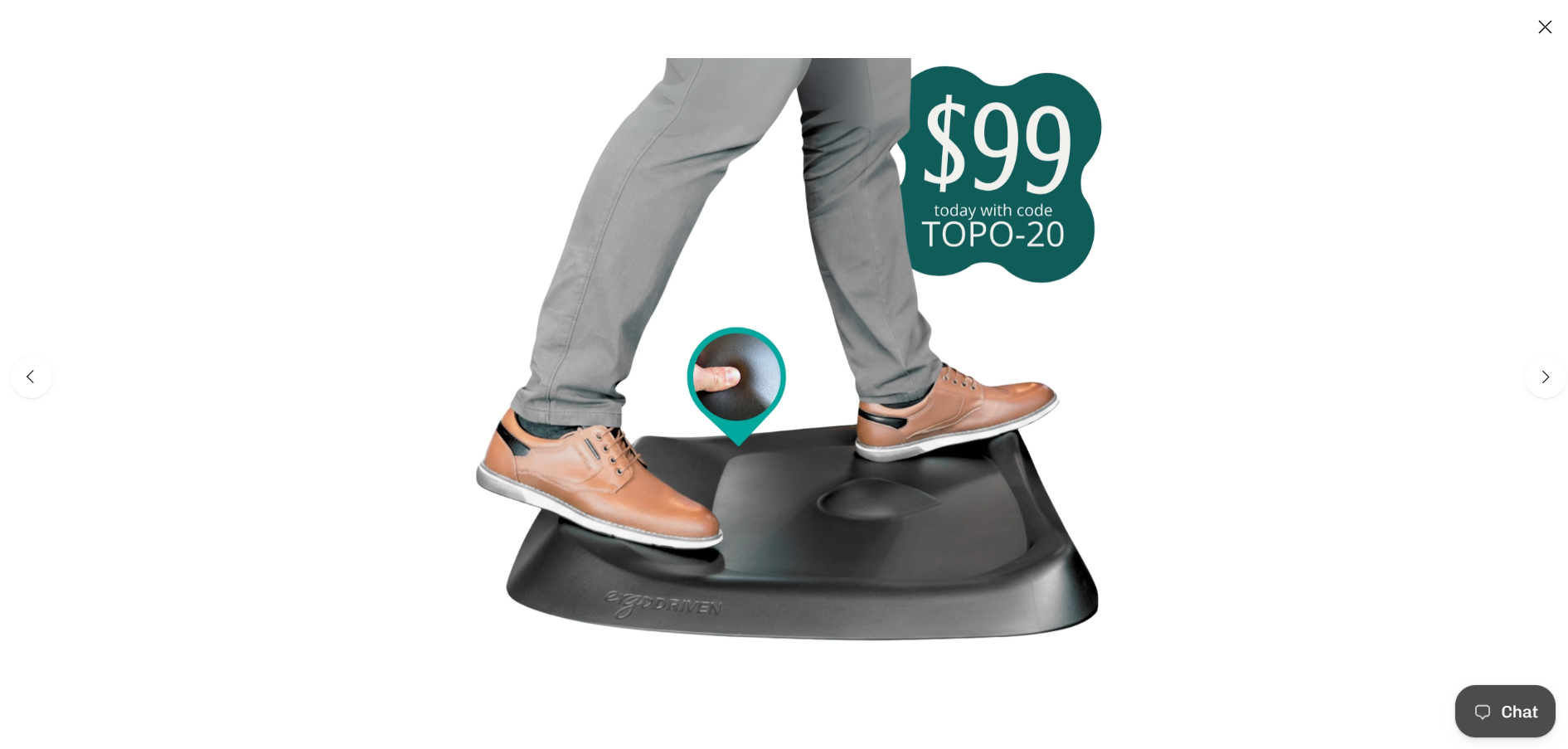 standing mat remote employee wellness ergonomic
