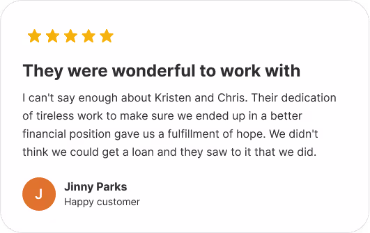 Jinny Parks Happy Customer