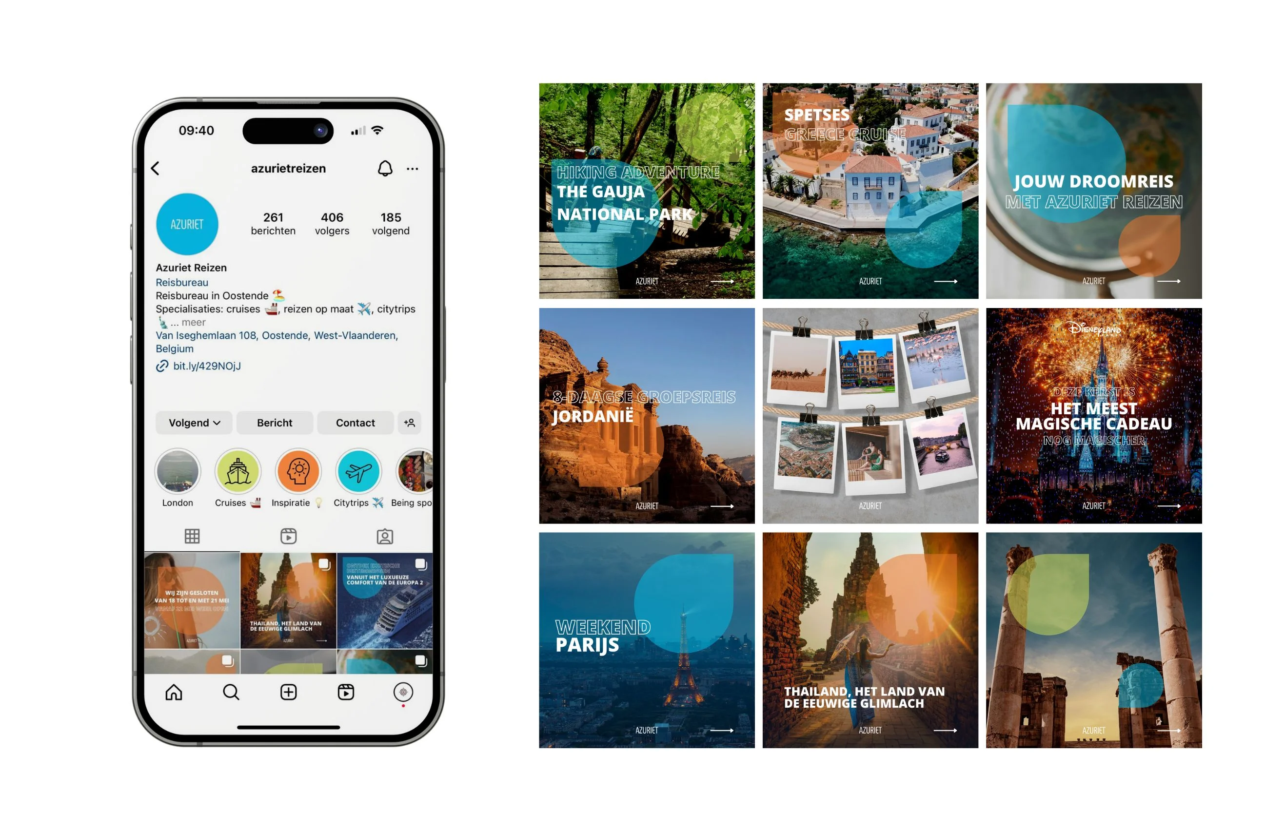 Right Shooters: Case Azuriet Reizen Oostende