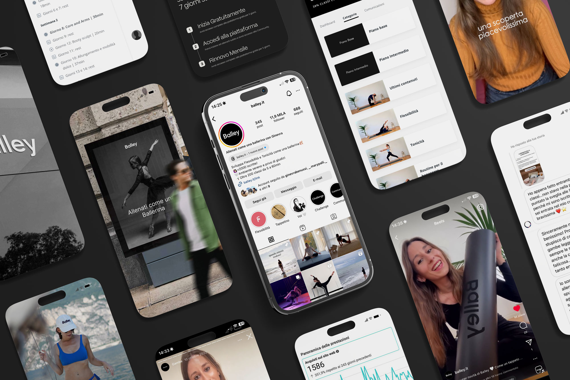 Balley: subscription-based fitness Community
