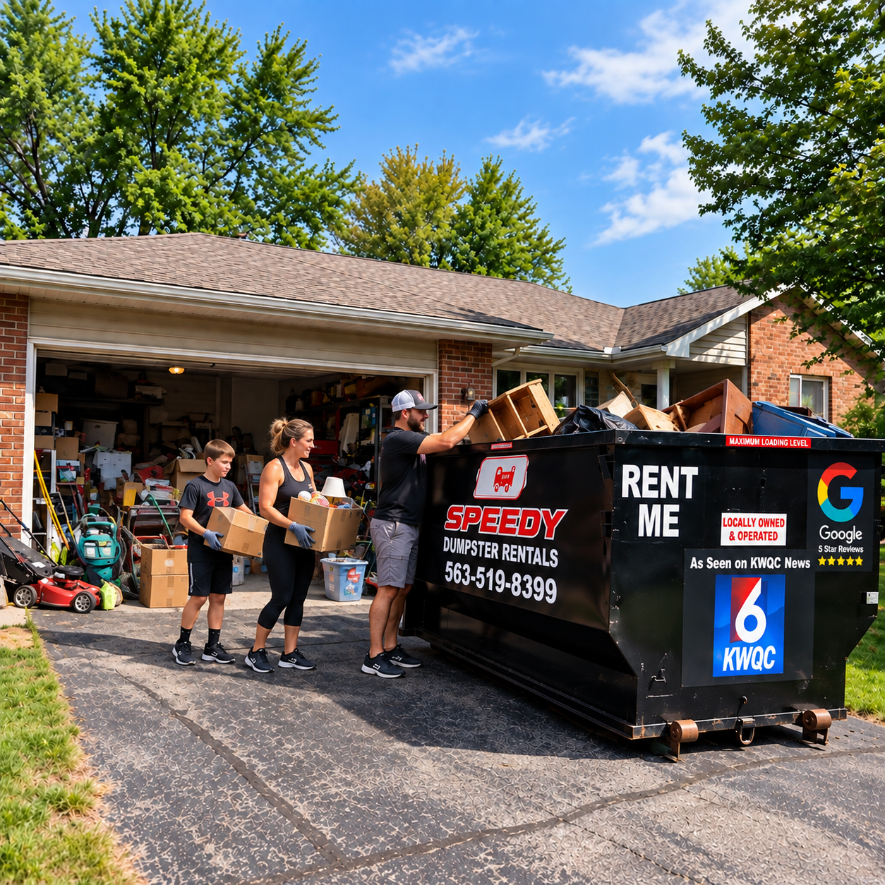 Residential Friendly Dumpsters