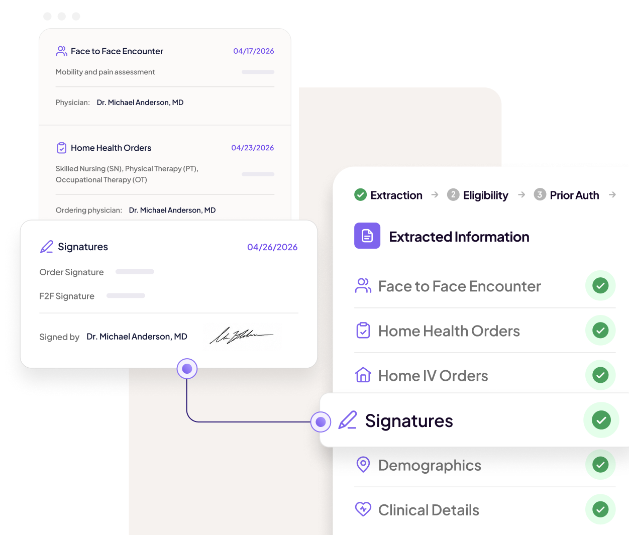 Recording patient visit with Roger voice AI