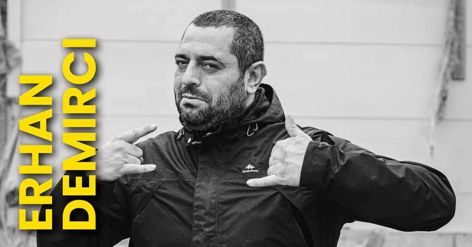 people socializing at a food truck event