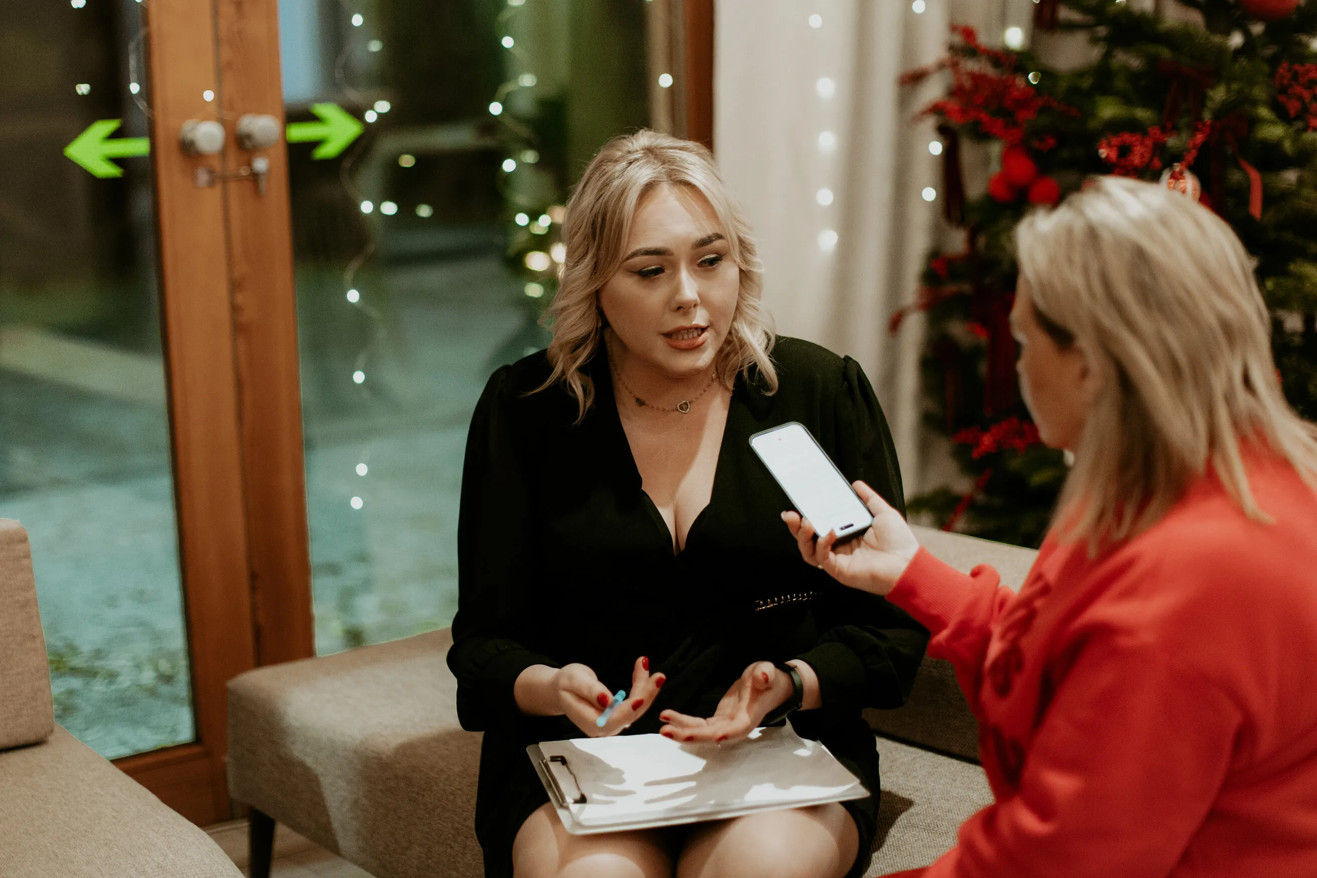 image of fundraising event (for a humanitarian aid nonprofit)