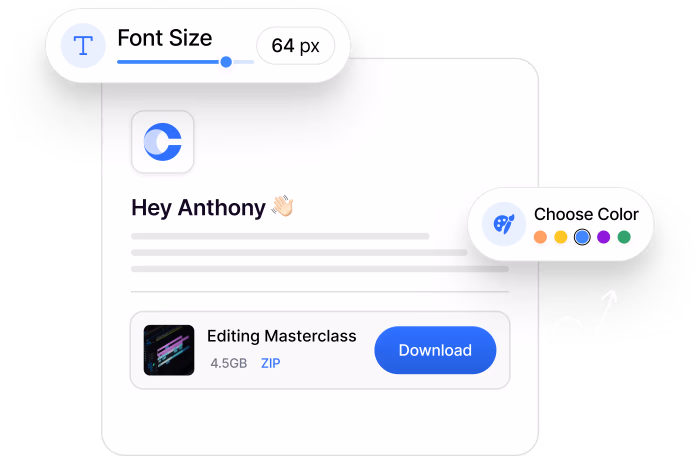 Brand and customization control in filemonk