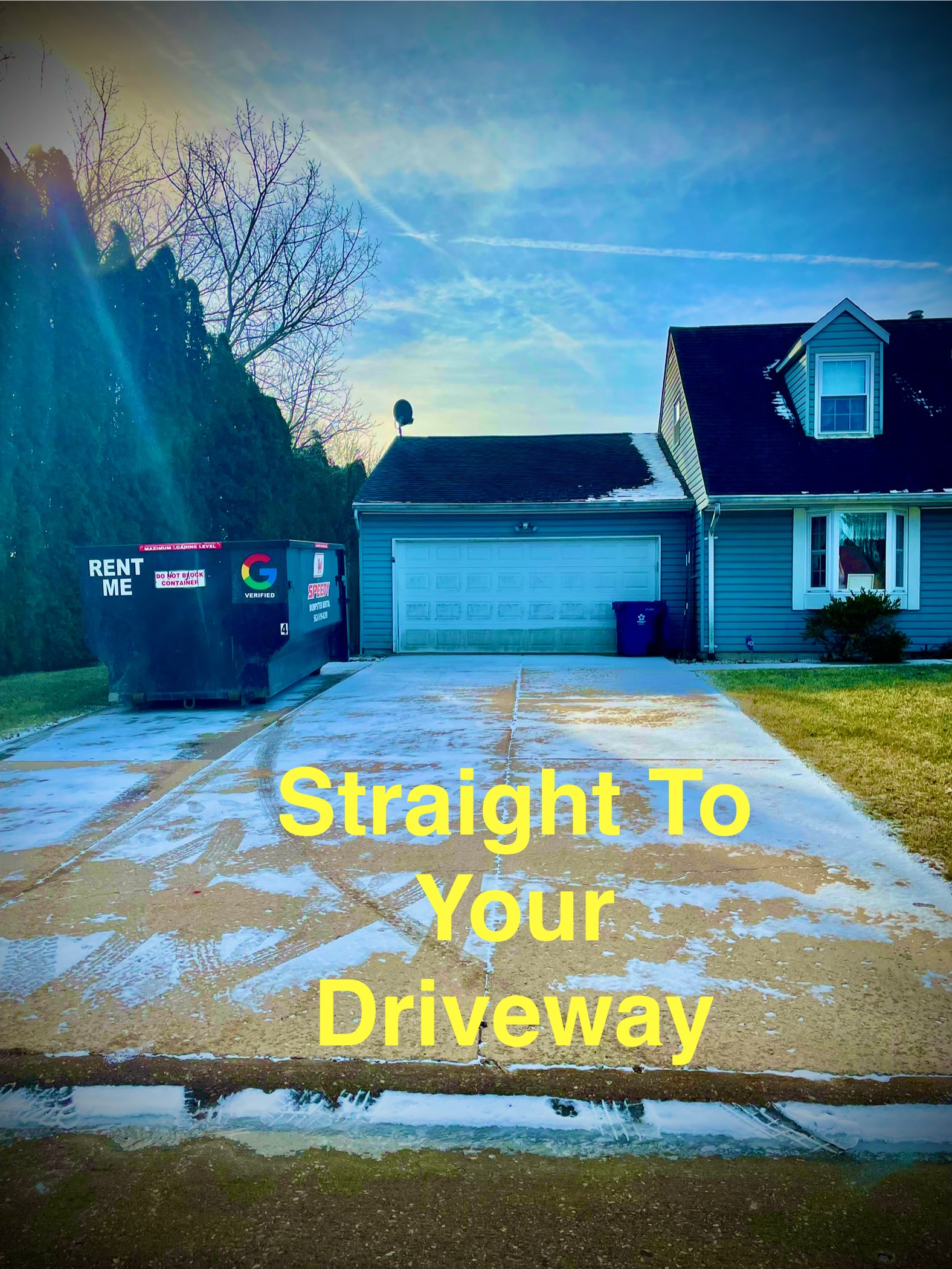 Fast & Affordable Dumpster Rentals | Speedy Dumpster Rentals LLC