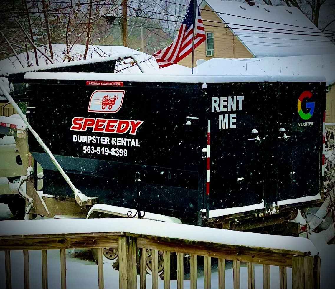 Quad Cities Snowstorm Disrupts Dumpster Pickup