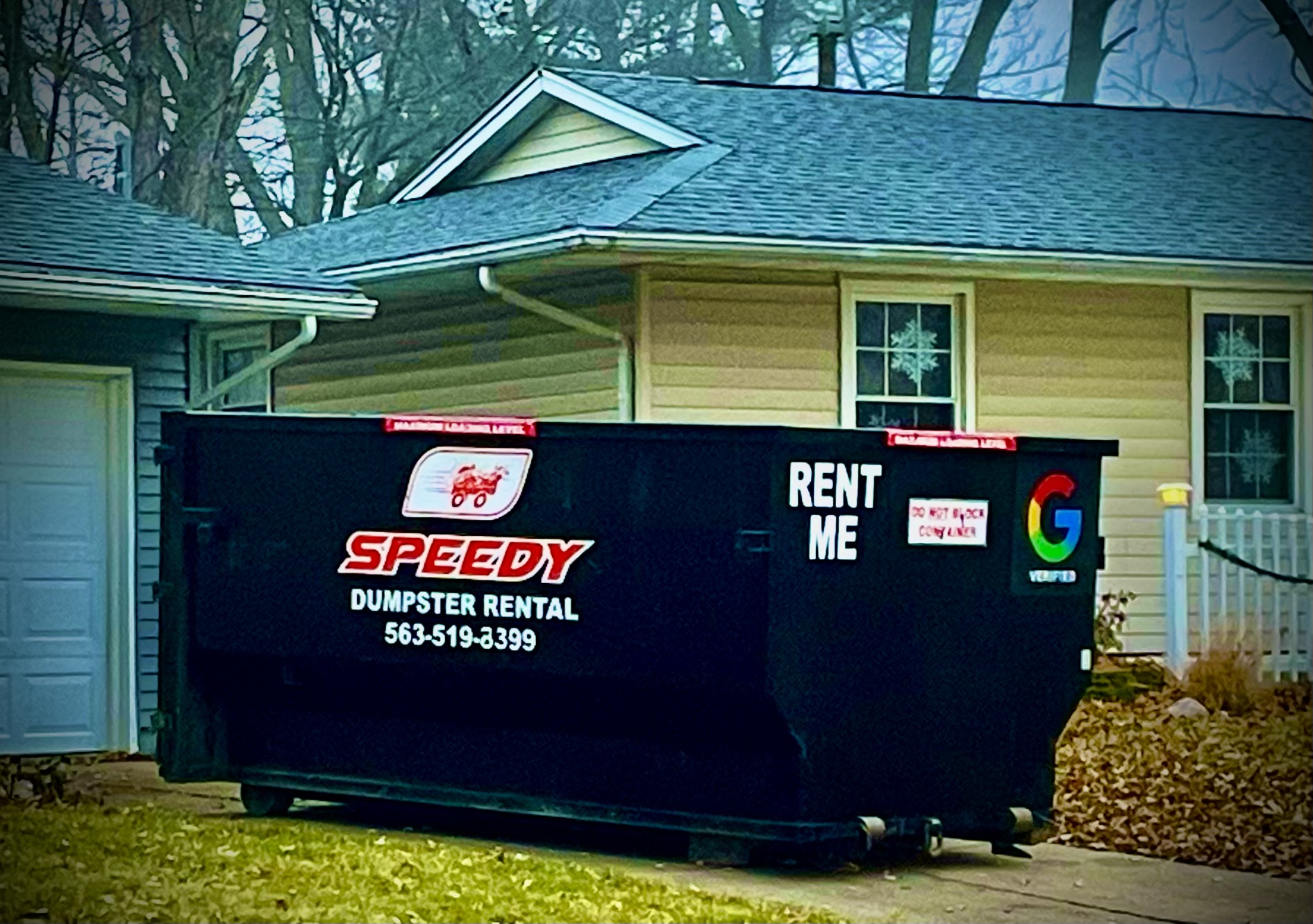 Speedy Dumpster Rentals LLC Partners with TBK Bank Sports Complex in Bettendorf, Iowa